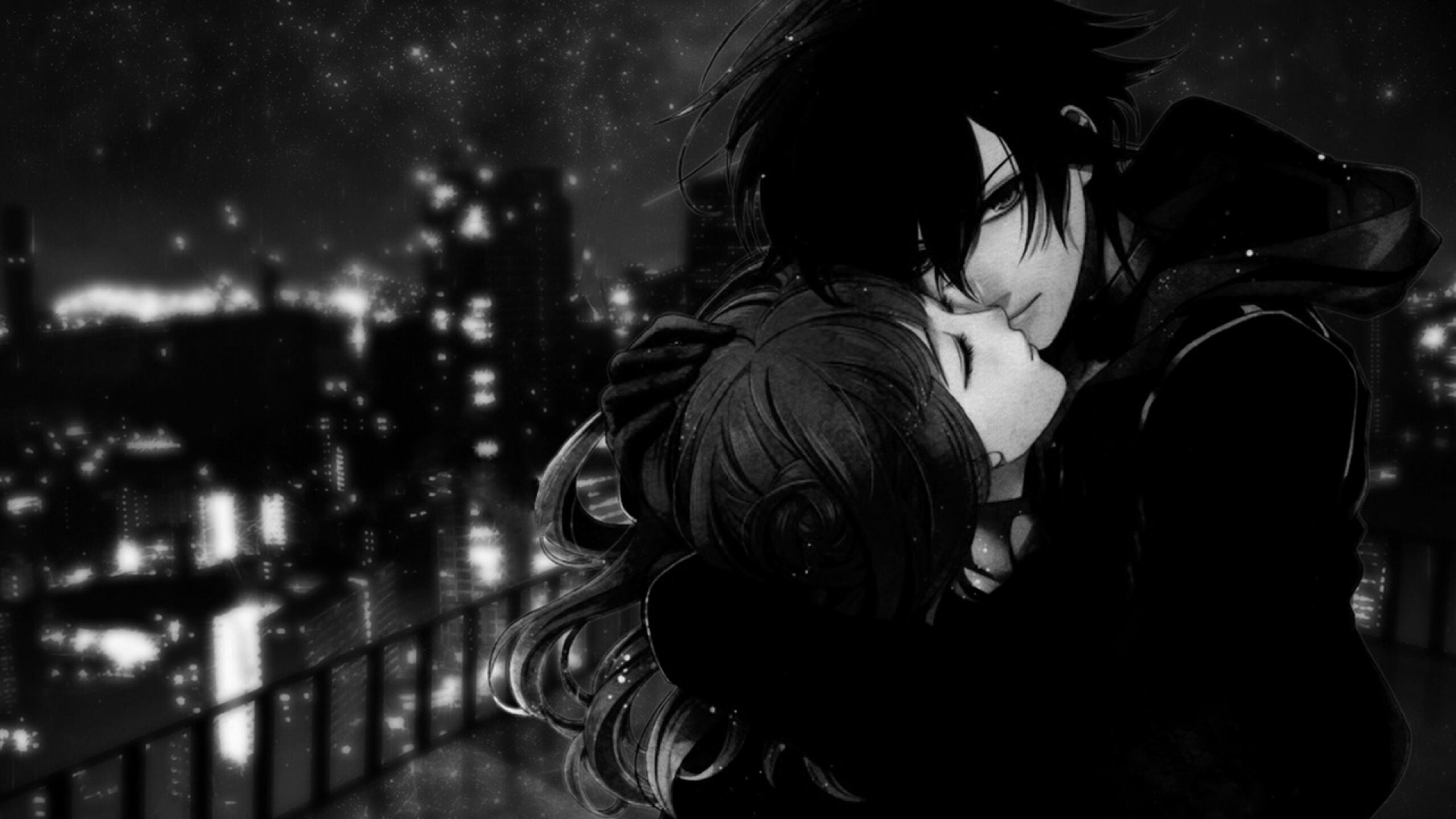 1366x768 Anime Couple Lets Talk 4k 1366x768 Resolution HD 4k Wallpapers  Images Backgrounds Photos and Pictures