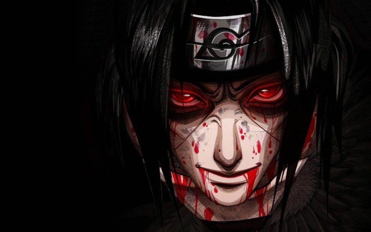 Uchiha itachi sharigan dark anime naruto itachi for pc HD wallpaper   Pxfuel