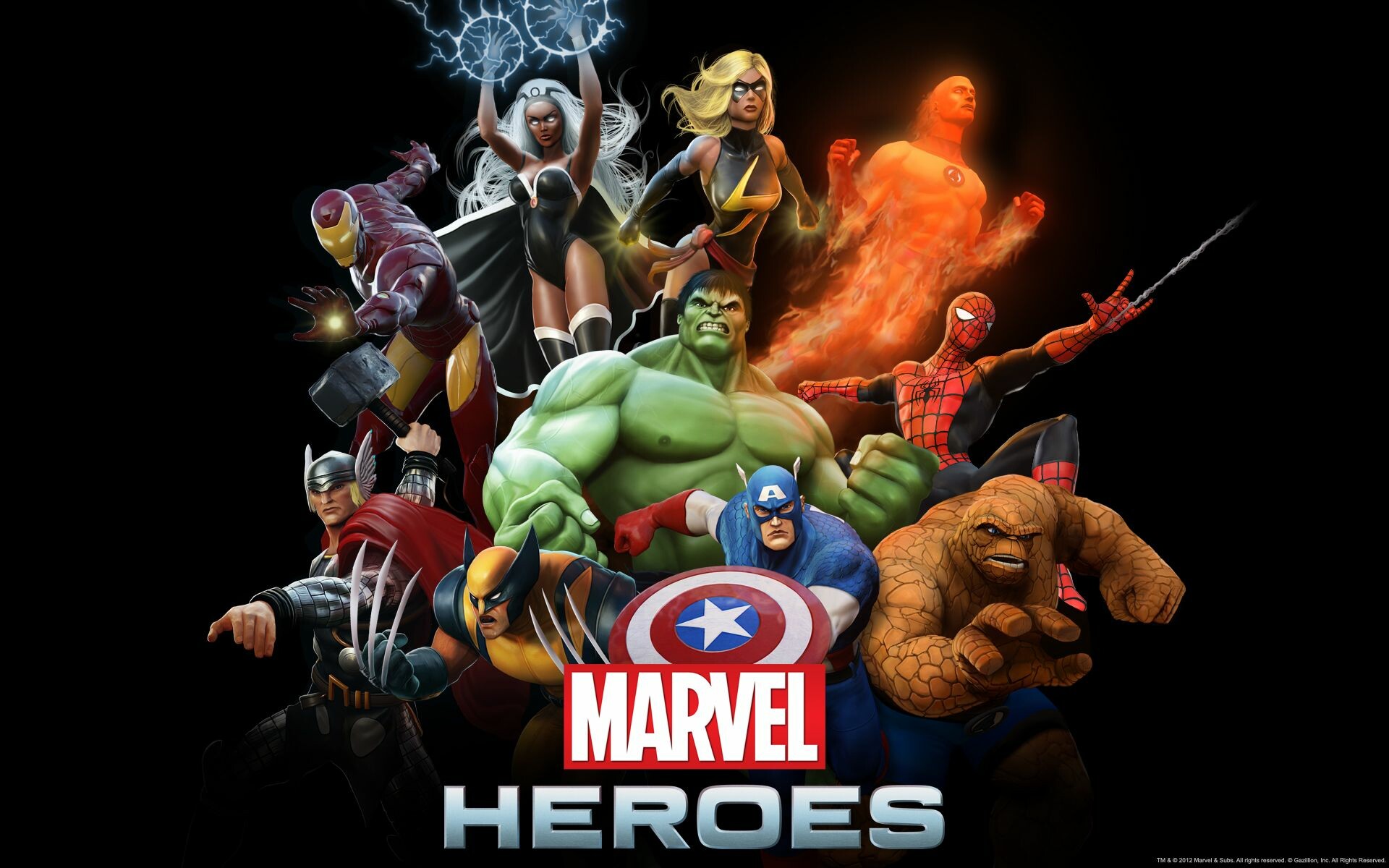 41+ Marvel Heroes Wallpapers: HD, 4K, 5K for PC and Mobile | Download free  images for iPhone, Android