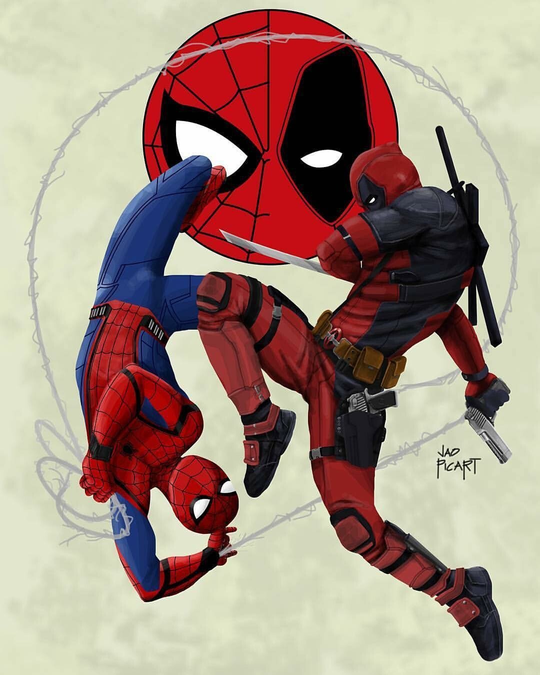 Spiderman X Deadpool wallpaper by ALLINONE12  Download on ZEDGE  a447
