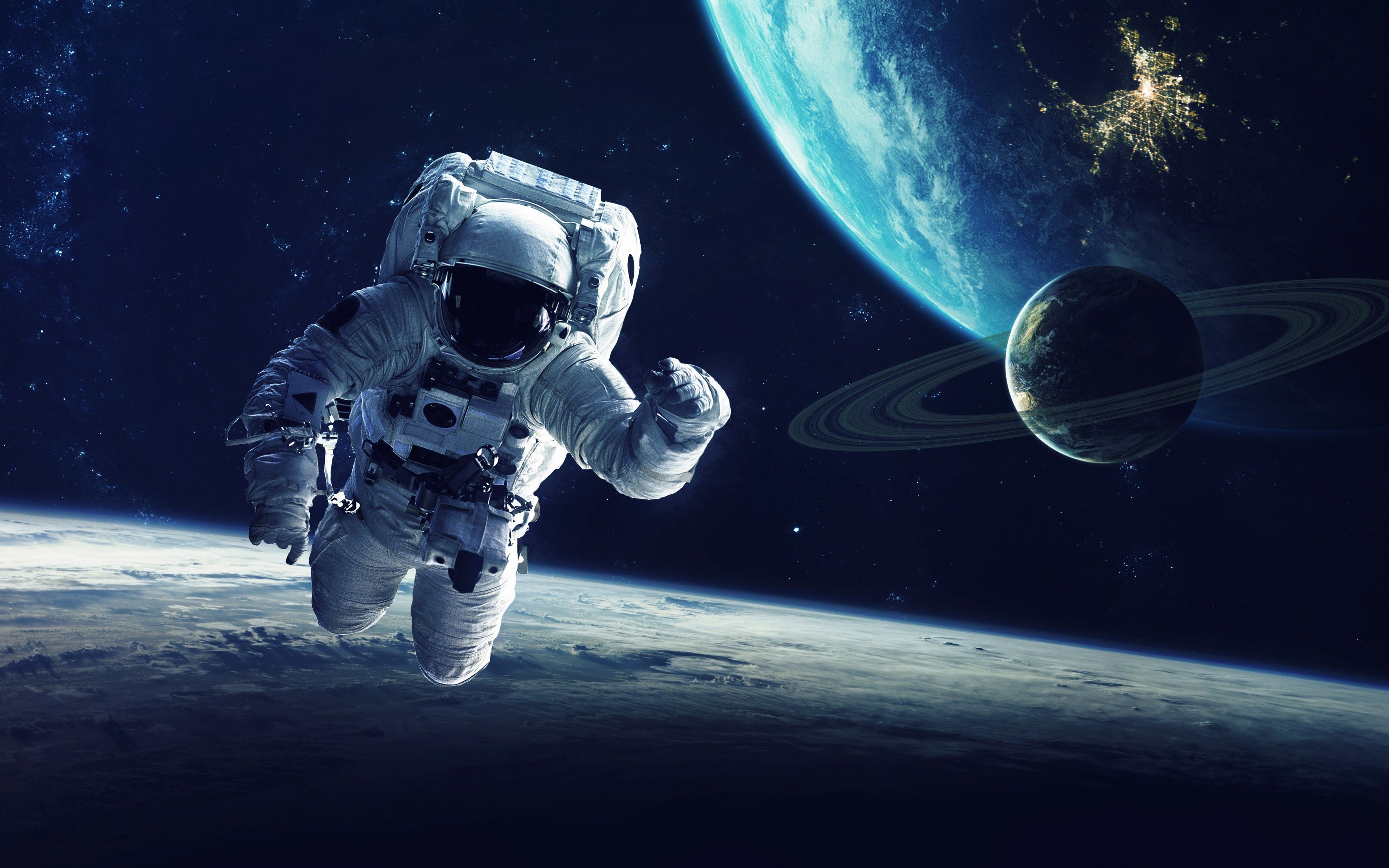 Astronaut Digital Art 4K Wallpaper iPhone HD Phone #6091k