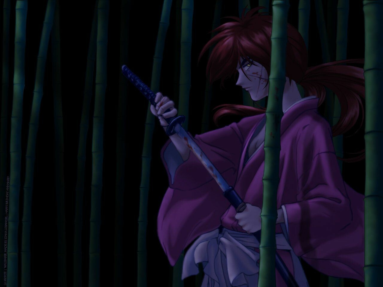 Rurouni Kenshin Anime Kenshin Himura 4K Wallpaper iPhone HD Phone #1341l