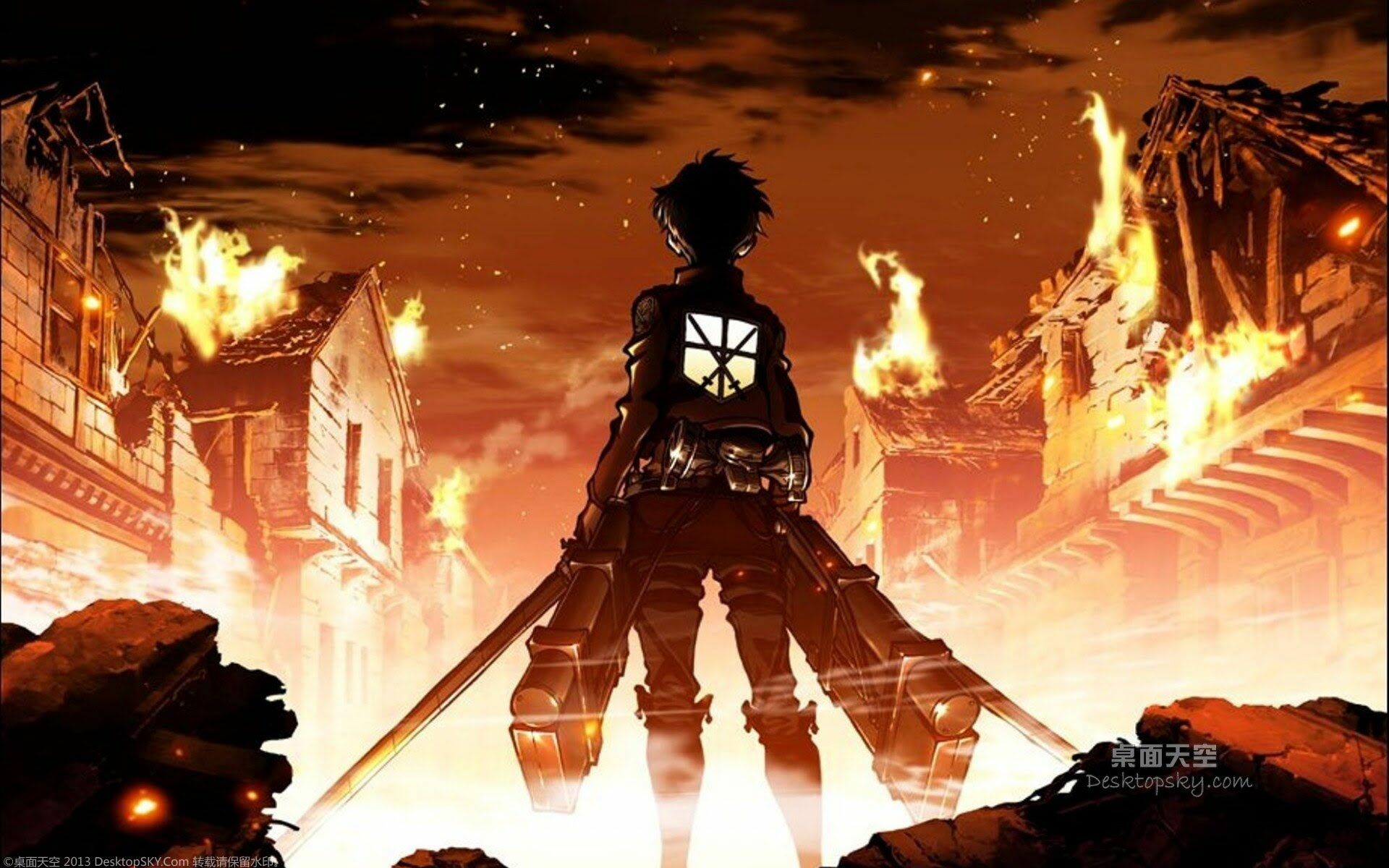 HD desktop wallpaper Anime Eren Yeager Attack On Titan download free  picture 515226