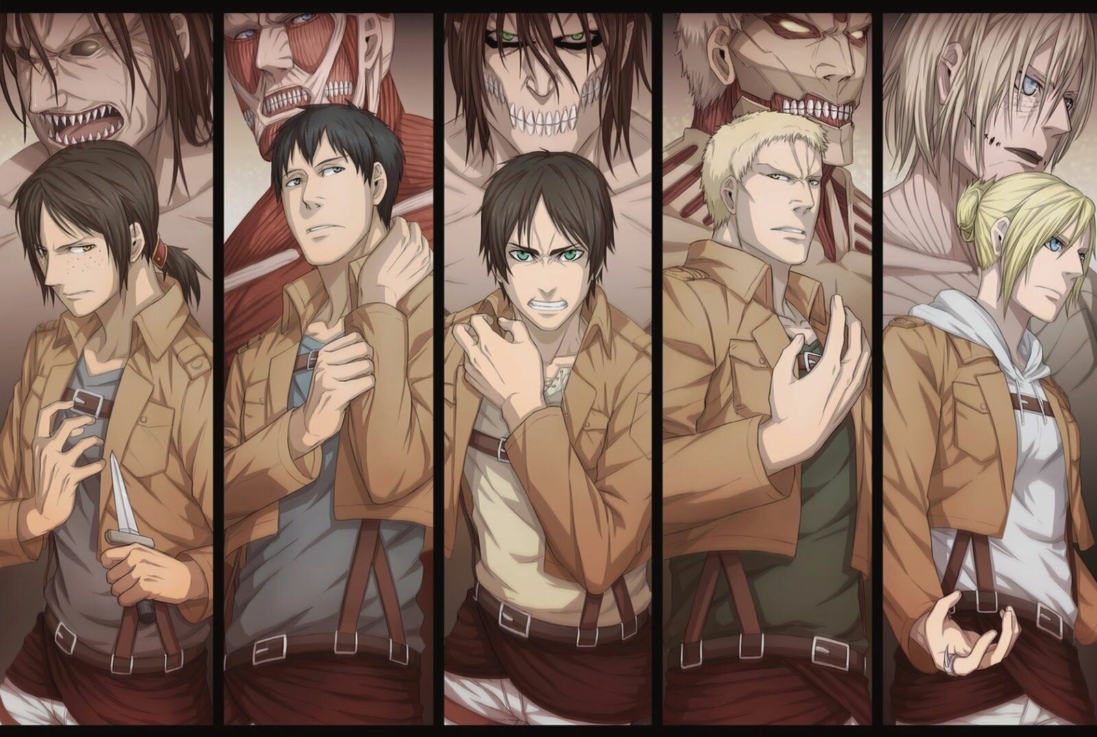 71 Attack On Titan Wallpapers Hd 4k 5k For Pc And Mobile Download Free Images For Iphone Android