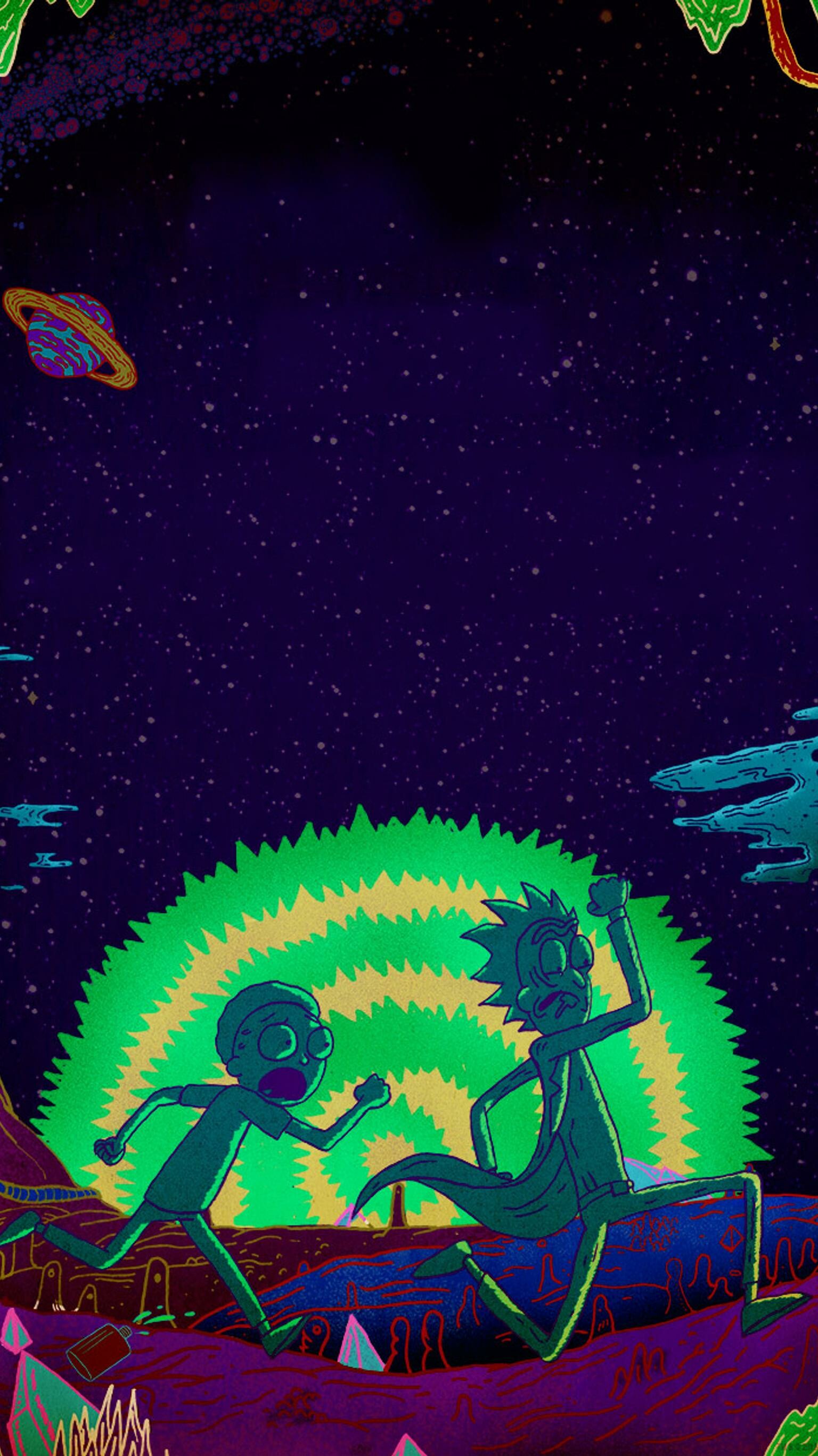 rick and morty HD wallpapers backgrounds