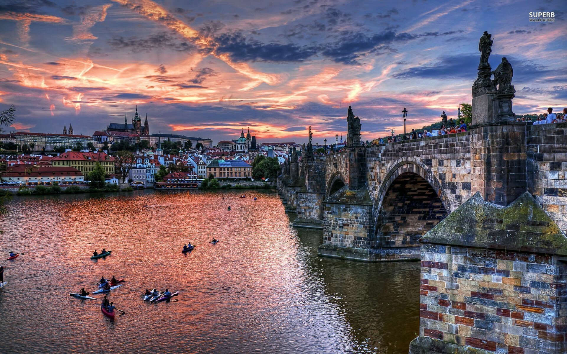 Prague Castle, Prague, summer, landmark, Prague panorama, Prague cityscape,  Czech Republic, HD wallpaper | Peakpx