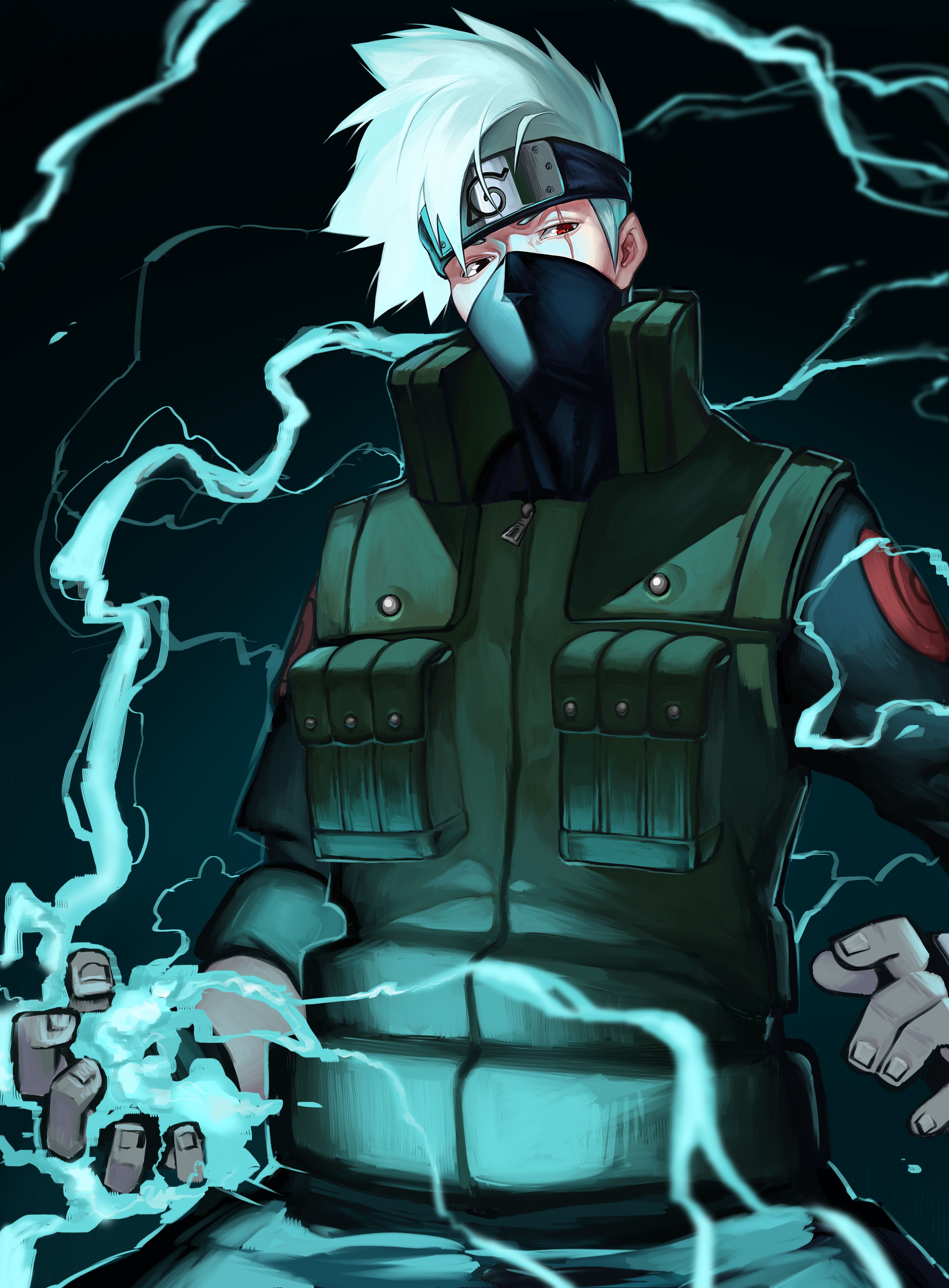 Kakashi Hatake Wallpaper 4K, 5K, Naruto