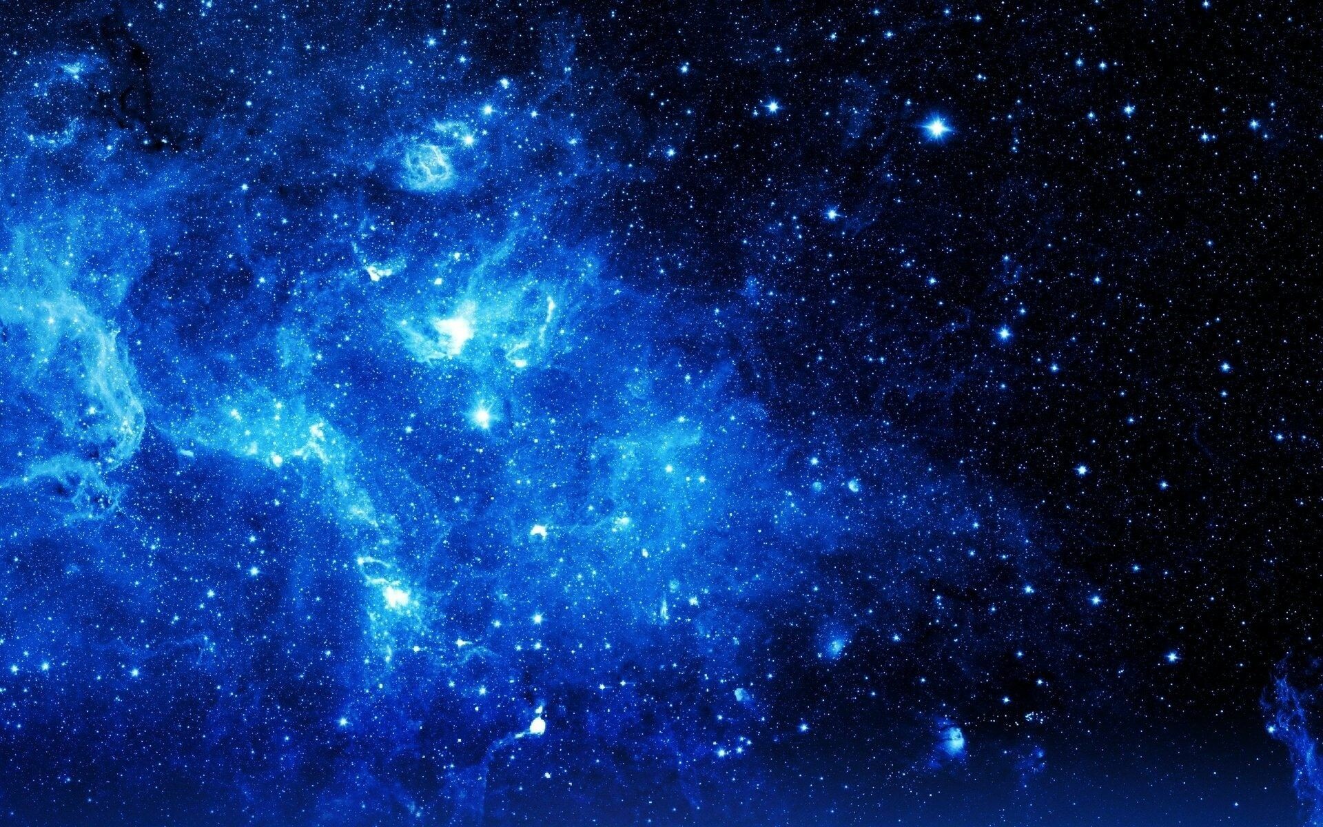 69 Blue Space Wallpaper HD