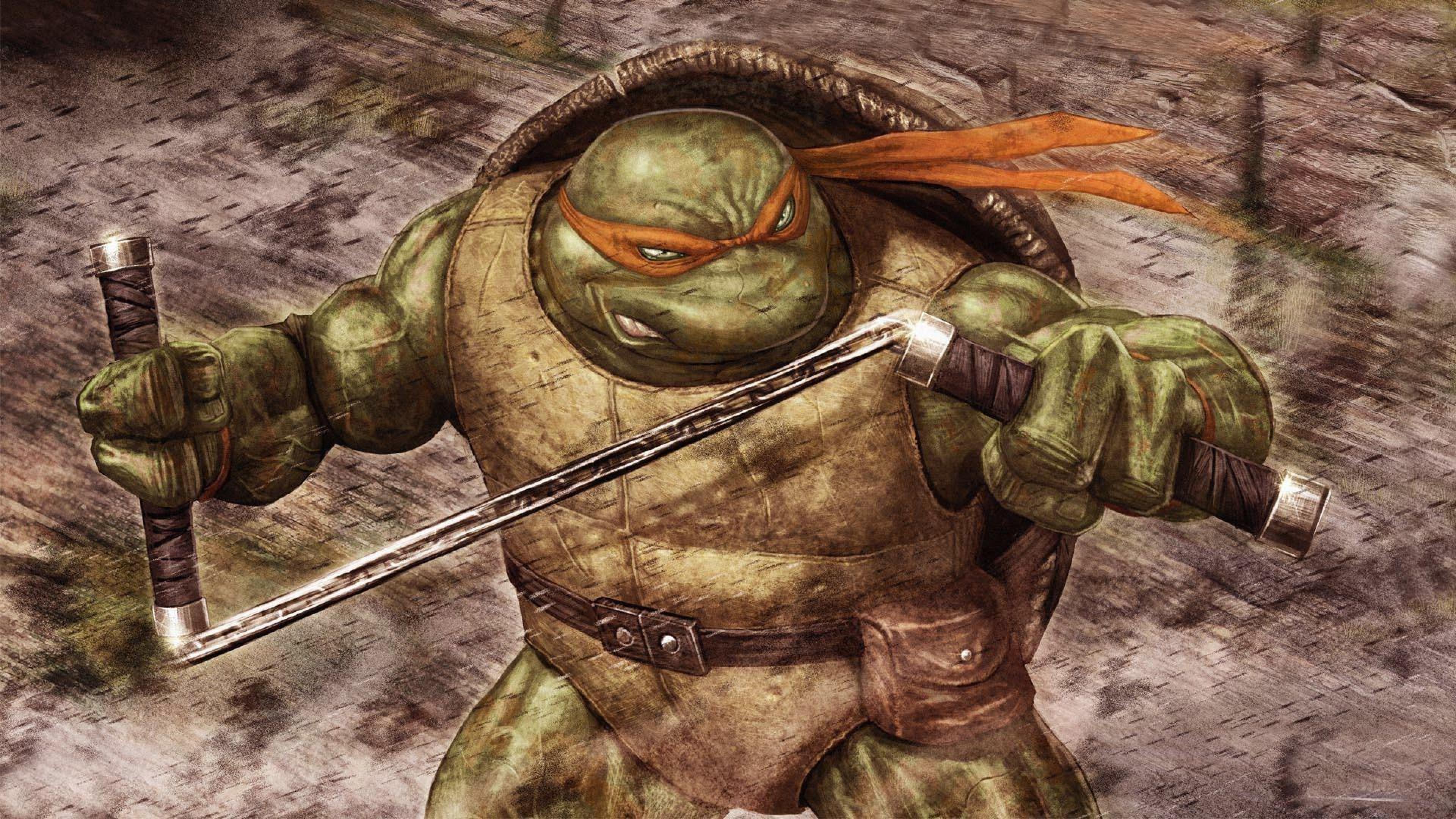 Teenage Mutant Ninja Turtles Michelangelo Wallpapers Group (75+)