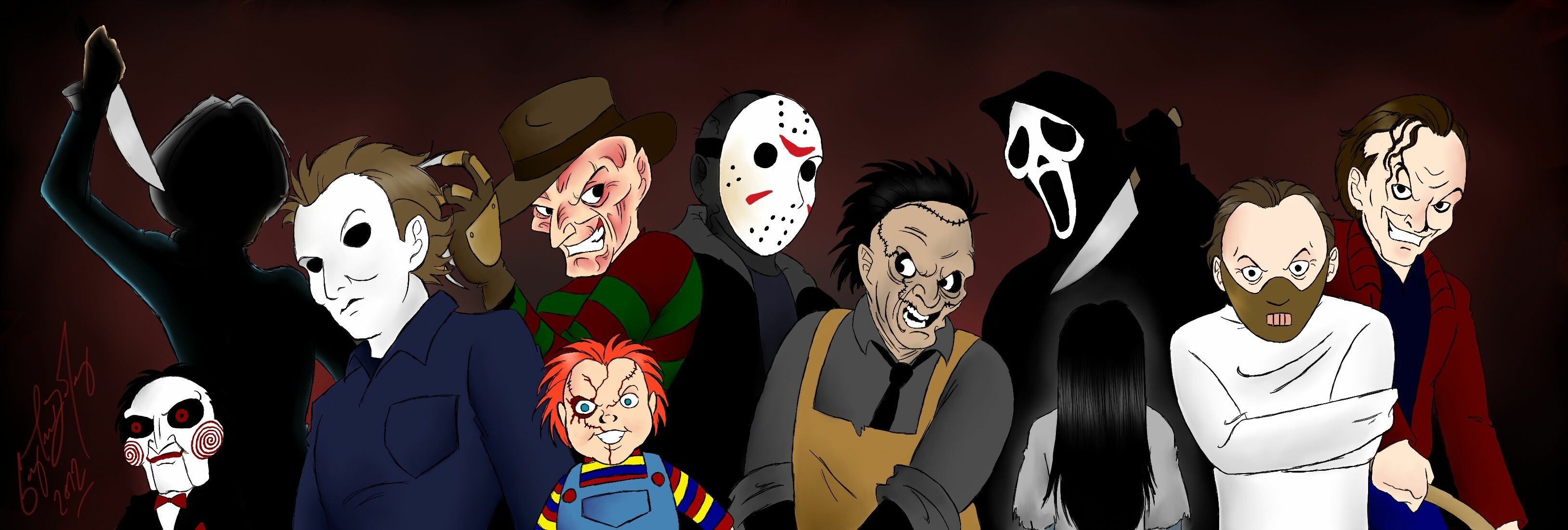 30 Wallpaper Characters from horror movies DOWNLOAD FREE 14073