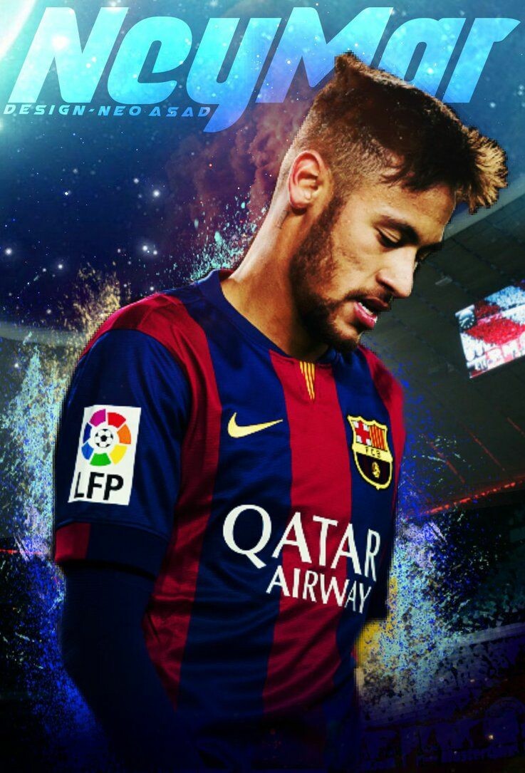 Neymar Jr In Stadium Moon Sky Background HD PSG Wallpapers  HD Wallpapers   ID 82658