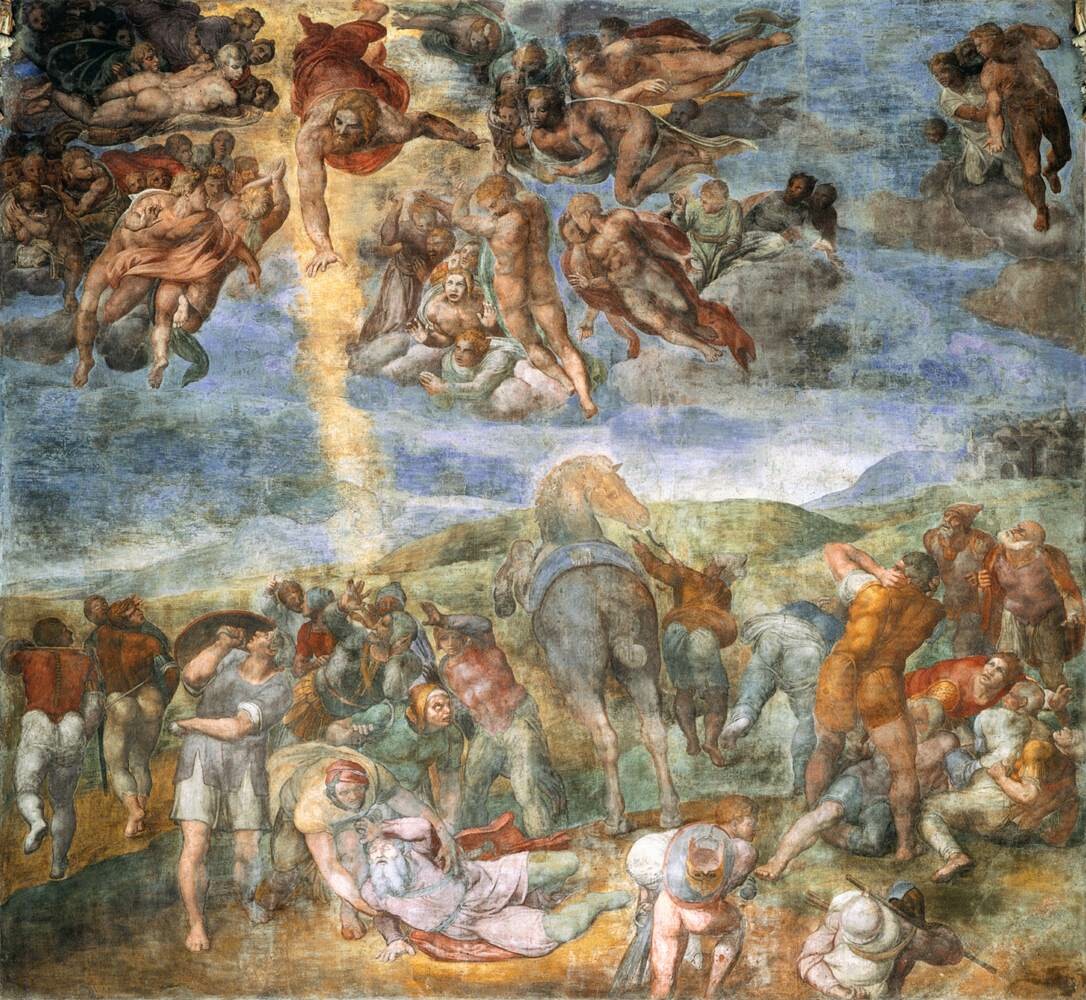 Michelangelo vs. Leonardo da Vinci images 1543-1545 Michelangelo ...