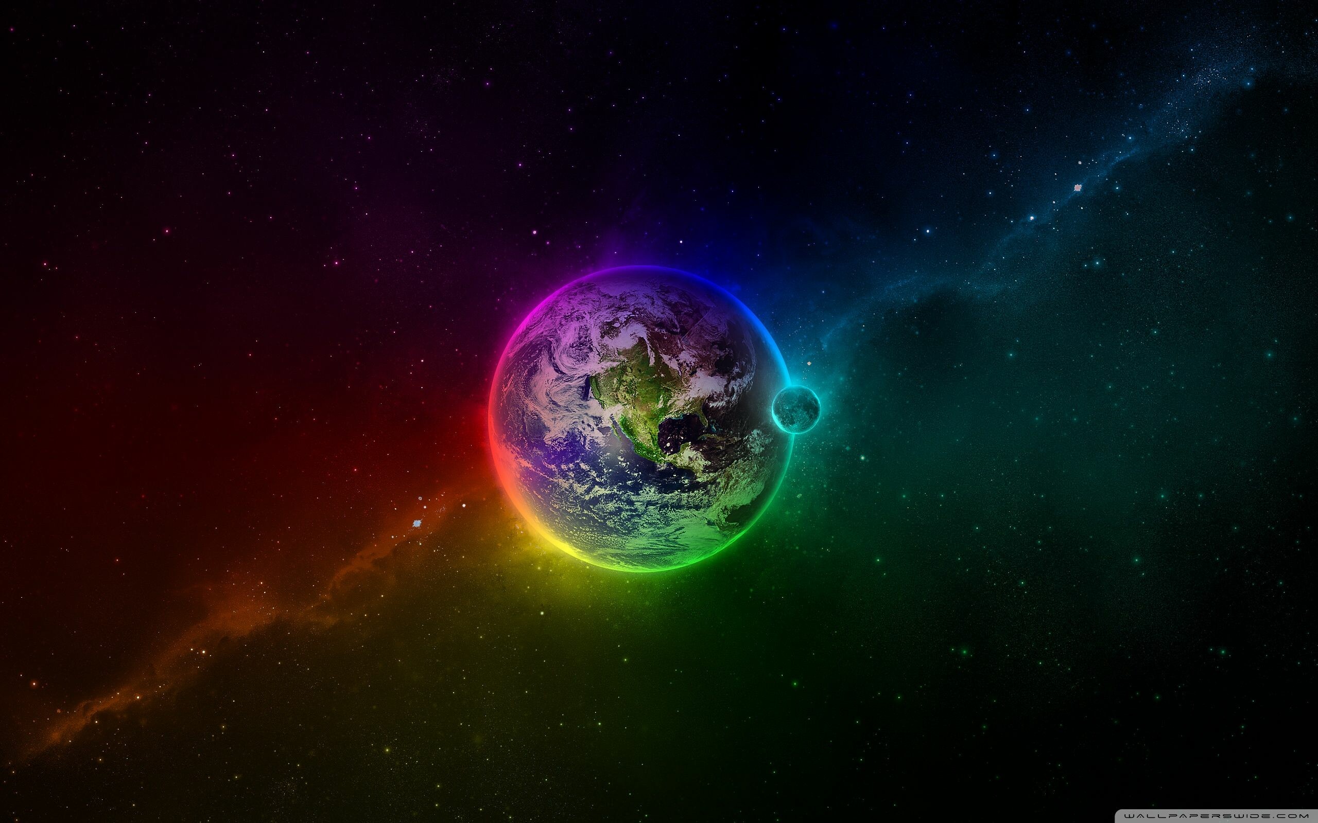 Colorful Earth ❤ 4K HD Desktop Wallpaper for 4K Ultra HD TV • Dual ...