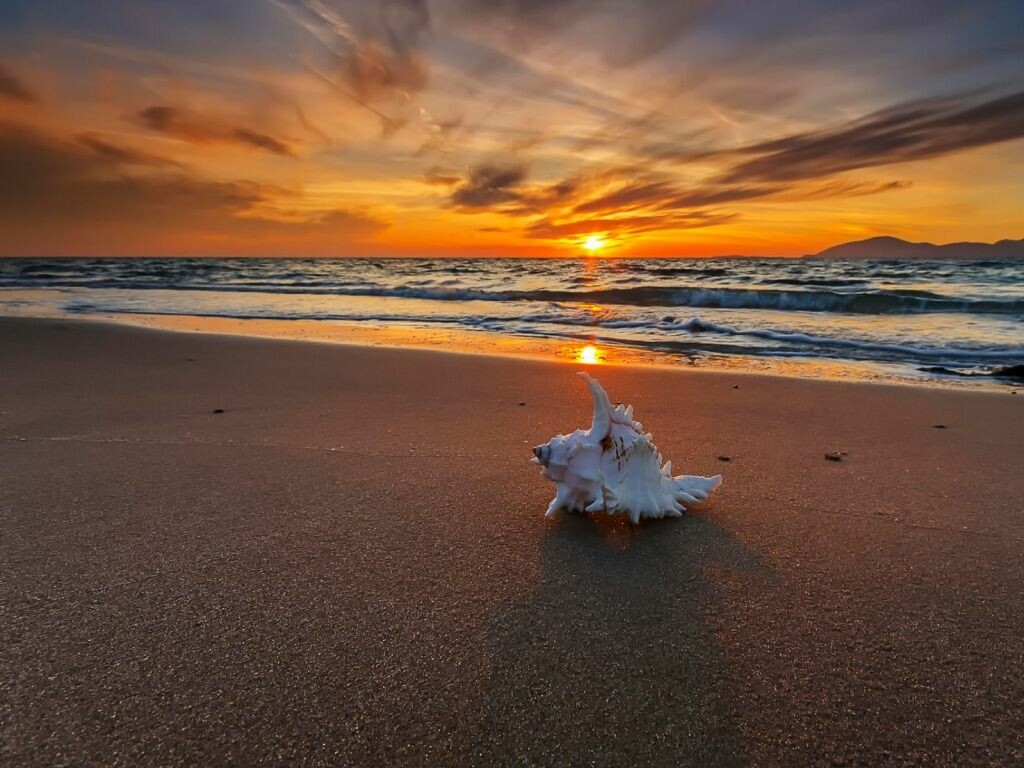 Sunset On The Beach Wallpapers Group (91+)