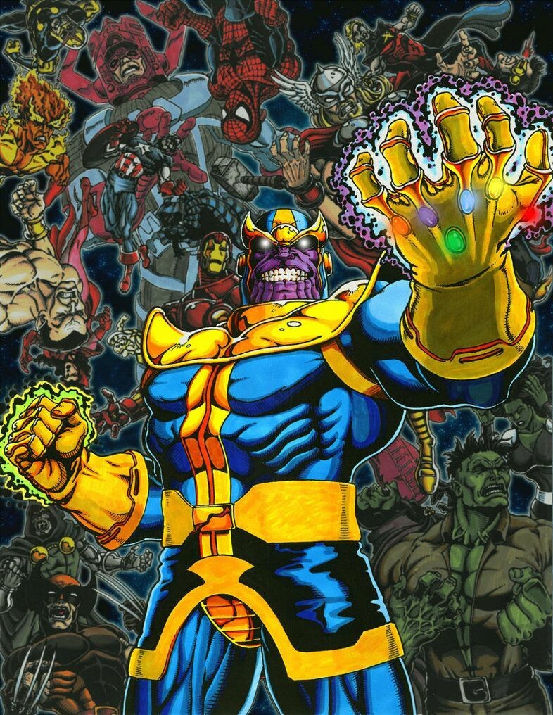 61+ Thanos Infinity War Comic Wallpapers: HD, 4K, 5K for PC and Mobile |  Download free images for iPhone, Android