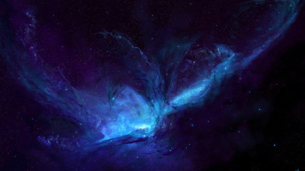 Blue Galaxy Wallpapers  Wallpaper Cave